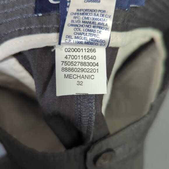 Chaps Shorts Men's 32 Gray Mechanic Cargo Casual Preppy NWT - Picture 9 of 10